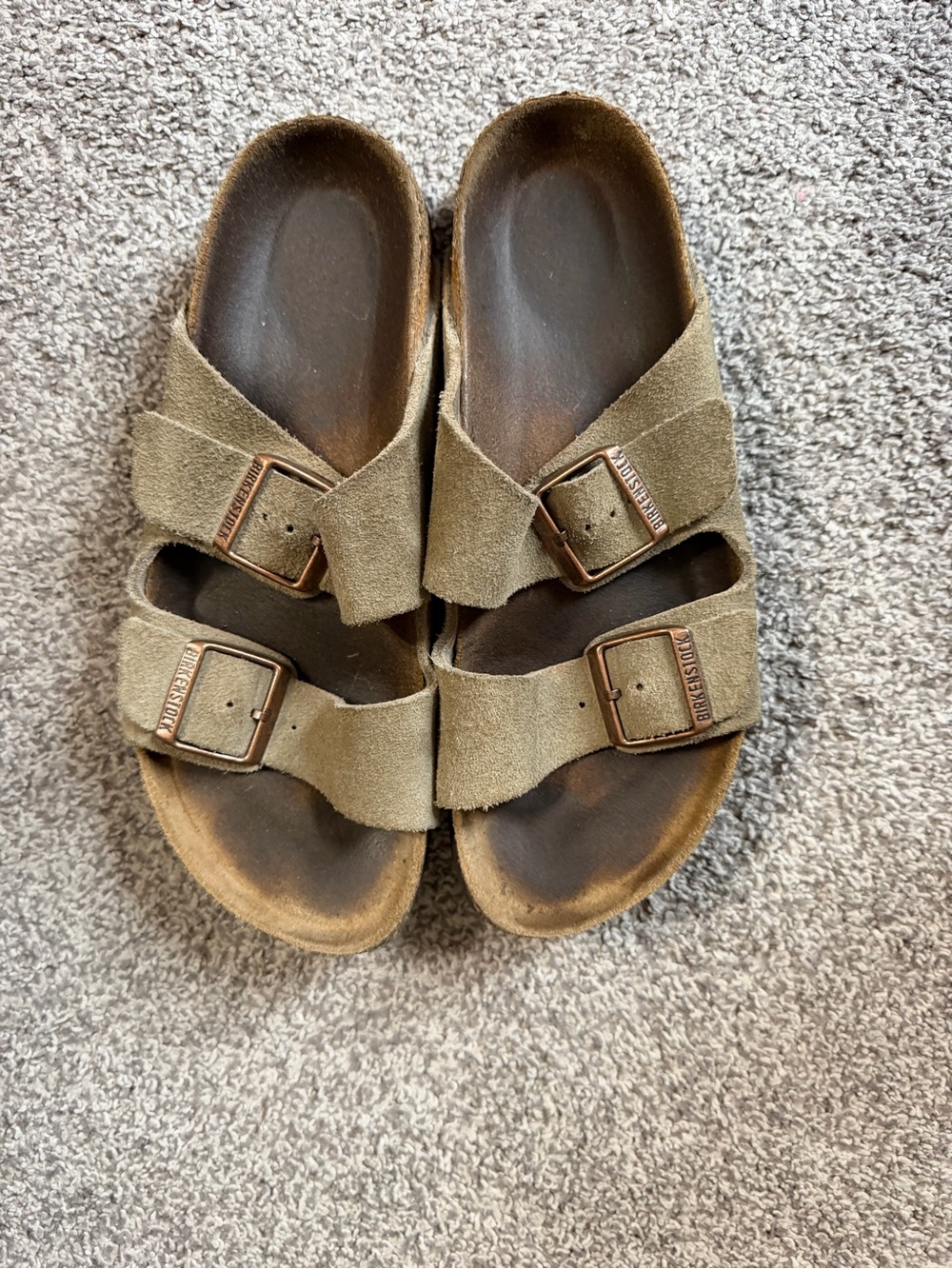 Birkenstock Arizona Suede Sandals 39